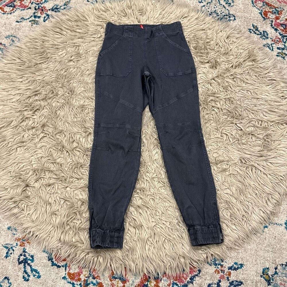 Spanx stretch twill cargo jogger size small